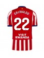 Atletico Madrid Alejandro Grimaldo #22 Replika Hemmakläder 2026-27 Kortärmad Atletico Madrid Alejandro Grimaldo #22 Replika Hemmakläder 2026-27 Kortärmad